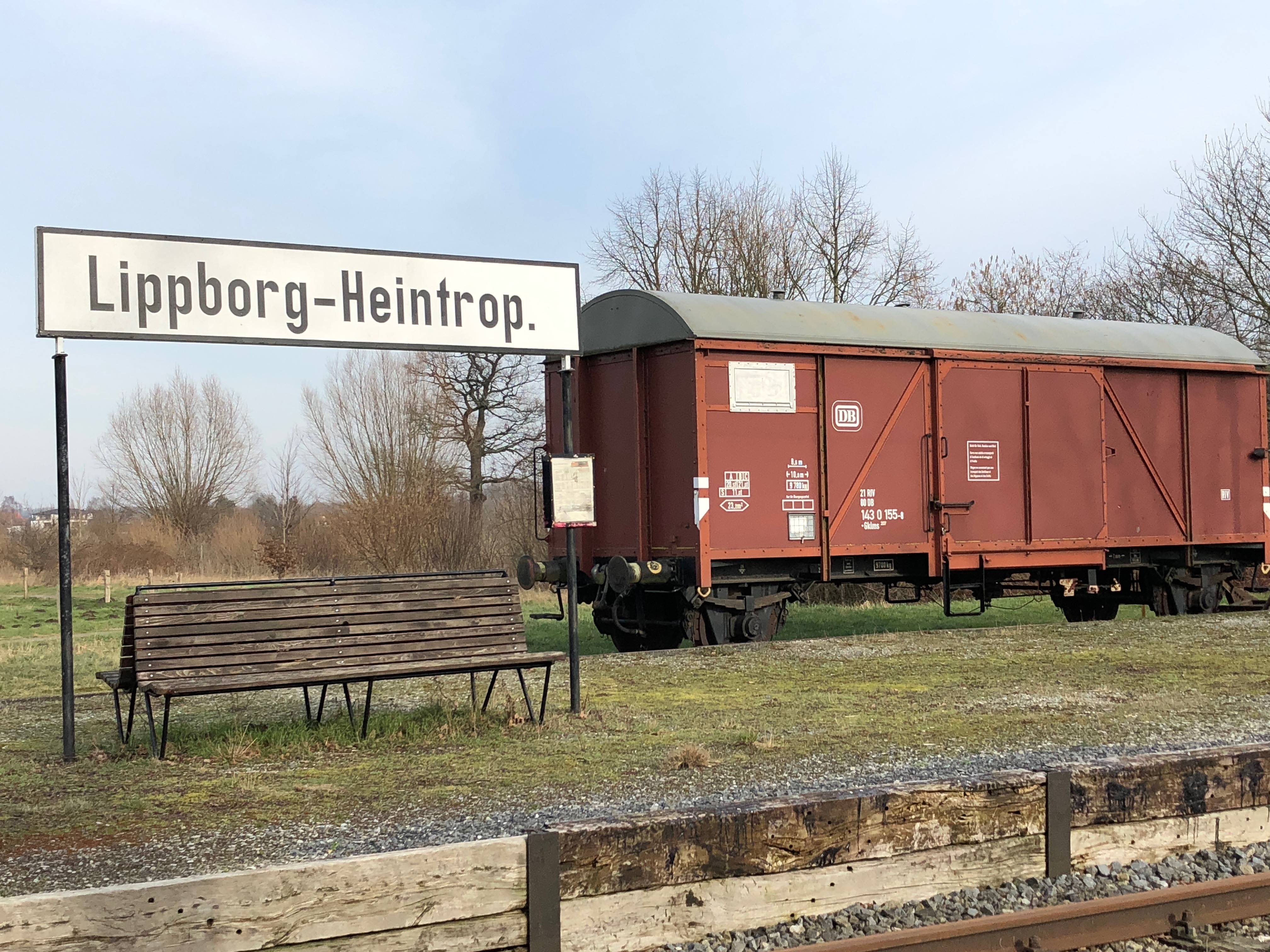 Bahnsteig Lippborg-Heintrop